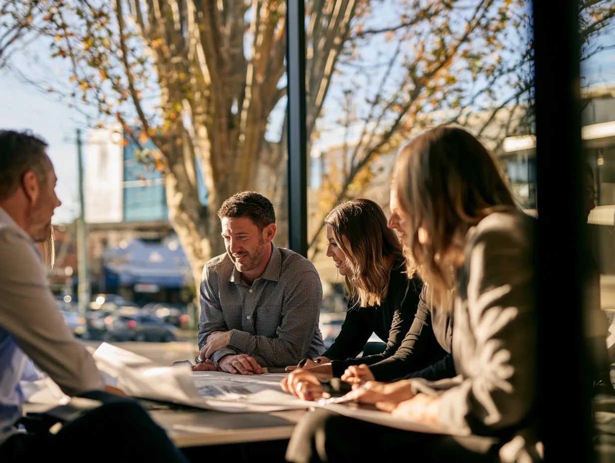 Commercial team meeting
